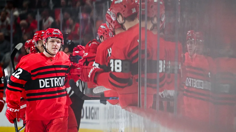 Två mål och en assist. Jonatan Berggren har kommit igång i NHL.