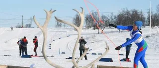 Lassokastande skidåkare gjorde upp