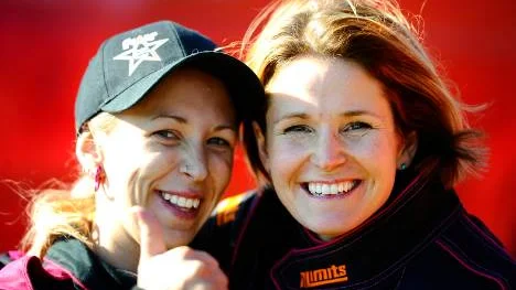 Sandra Kuhmunen ledde inför avgörandet på Näverberget - men efter en punktering gick totalsegern i Laitis Cup i stället till Camilla Lindfors.