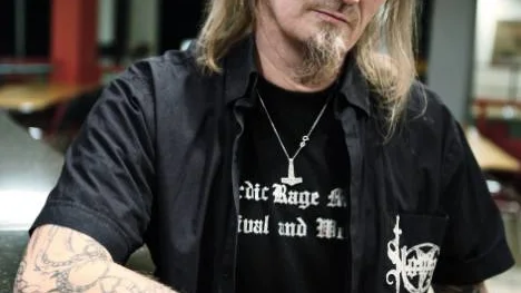 Nicke Johansson, festivalgeneral för Nordic rage metal festival, ser fram emot helgens ös.