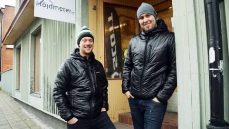 Johan Andersson och Marcus Lygnersjö.FOTO: Hans Sternlund