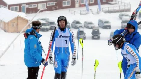 En ny alpin säsong står för dörren för Gällivares store son Anton Lahdenperä.                                 Och den här vintern är det VM i Tyskland som är det stora målet för honom.foto: mats henriksson