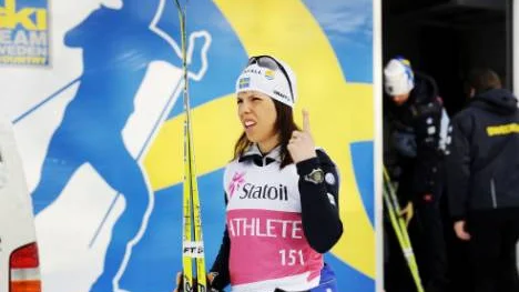 Charlotte Kalla kämpar mot en besvärlig förkylning. Vill det sig illa riskerar hon att missa årets upplaga av Tour de Ski.