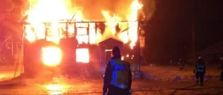 Kvarlevorna efter brandoffer har hittats