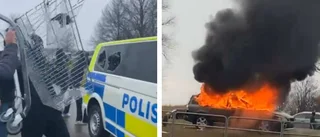 Kastade sten och gjorde segergest – ytterligare fem män åtalas 