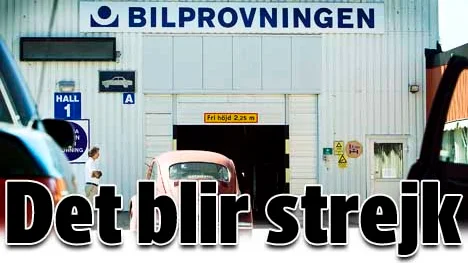 Unionens varsel slÃ¥r hÃ¥rt mot Svensk bilprovning pÃ¥ alla orter i Norrbotten.FOTO: Kurt EngstrÃ¶m