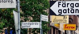 Skyltfrossa i Tannefors