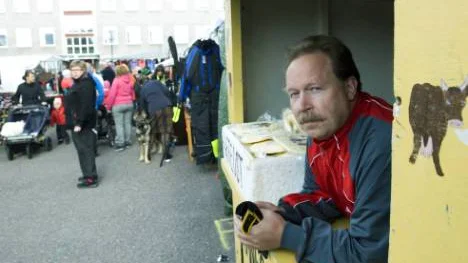 Lasse Kauppi sålde kaffeostar.