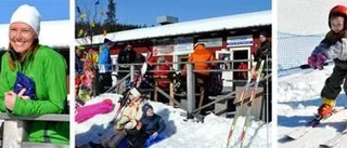 Påskfirare på Dundret