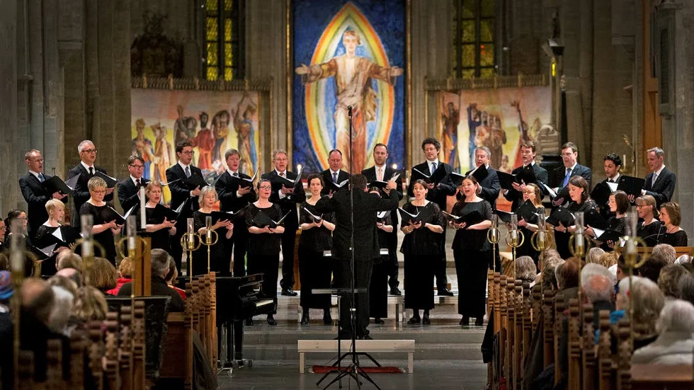 Gustaf Sjökvists kammarkör från Stockholm uppfyllde högt ställda förväntningar i Linköpings domkyrka.