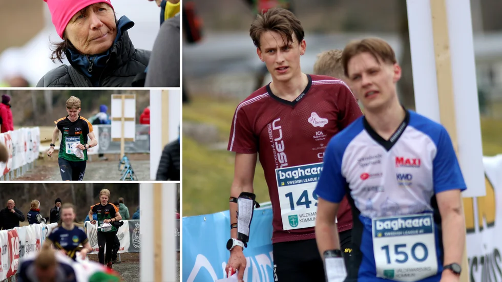 August Mollén var inte nöjd med första dagen i Swedish League. Det var inte Leo Johansson heller. Bäst från de lokala klubbarna i elitklassen var Ville Johansson inför ögonen på förbundsledningens Anneli Östberg.