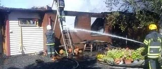 Villabrand misstänks vara anlagd
