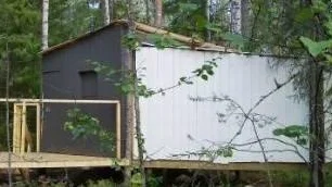 Så här ser den ut - drogkojan på Mjölkuddsberget. Men byggnadens dagar är räknade.