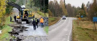 Trafiken börjar flyta på vattenskadade vägar