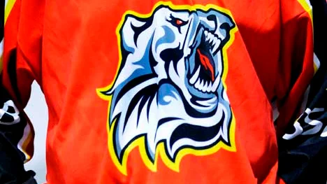 Luleå Hockey presenterar ett nytt klubbmärke. Niclas Wallin, Ronny Olovsson, Vinter