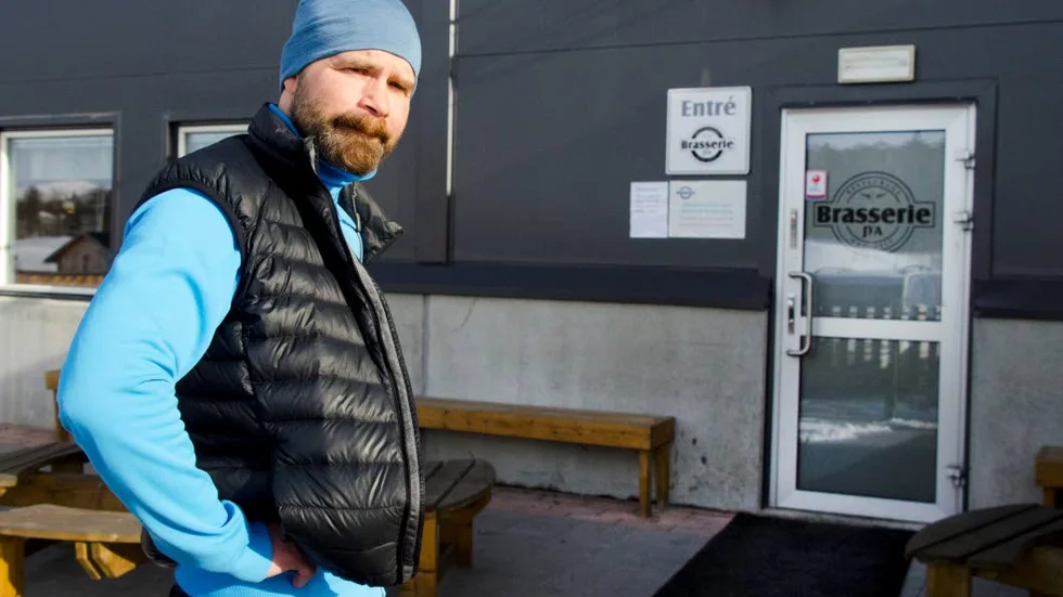 Inga förluster. Restaurangen Brasserie JTA som ligger vägg i vägg med Lakkapää har inte påverkats av konkursen.