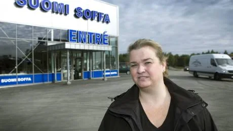 Erika Bergman, ombundsman på Handels i Luleå, är bekymrad - dels för att Suomi Soffa inte har teckat något kollektivavtal, dels för att personalen inte fått ut sina löner. FOTO: Kurt Engström