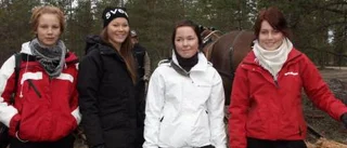 200 elever fick chansen att testa skogliga aktiviteter