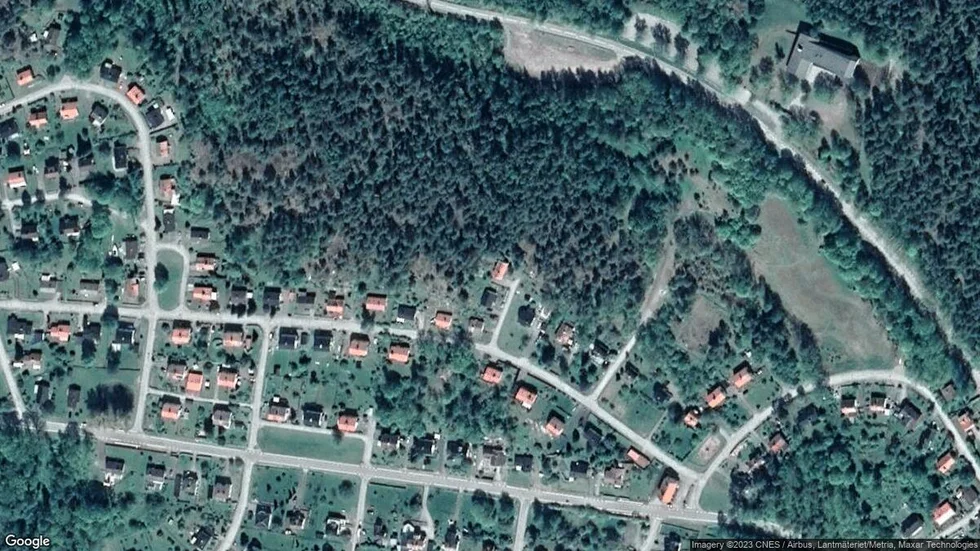 Området kring Norralidsvägen 14B