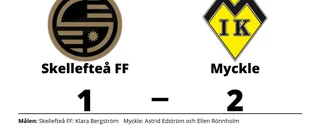 Myckle avgjorde i andra halvlek mot Skellefteå FF