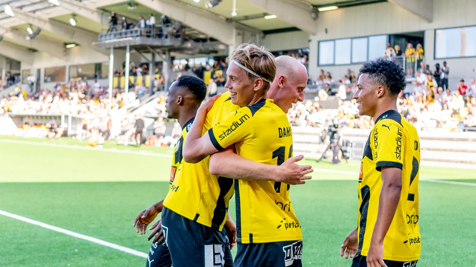 Häcken möter walesiskt motstånd i Champions League-kvalets första omgång. Arkivbild.