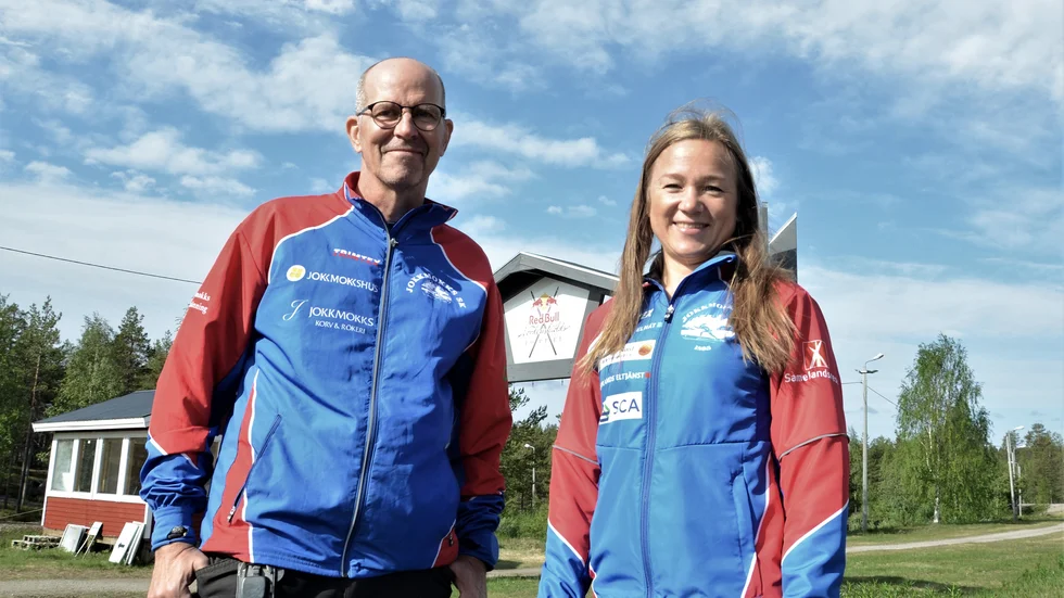 Håkan Sundqvist och Linnea Maldonado, Jokkmokks SK, ser fram emot nästa års Nordenskiöldslopp som blir det första med hemmaklubben som ägare.