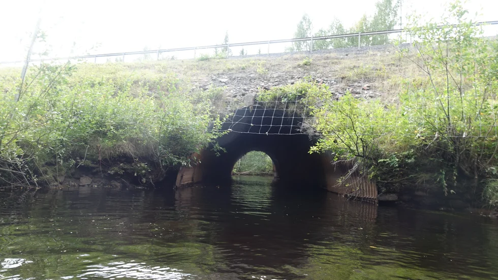 En rörbro ska bytas 