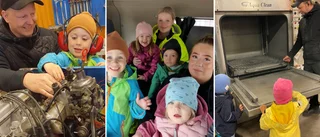 Spännande besök för Ripanbarnen