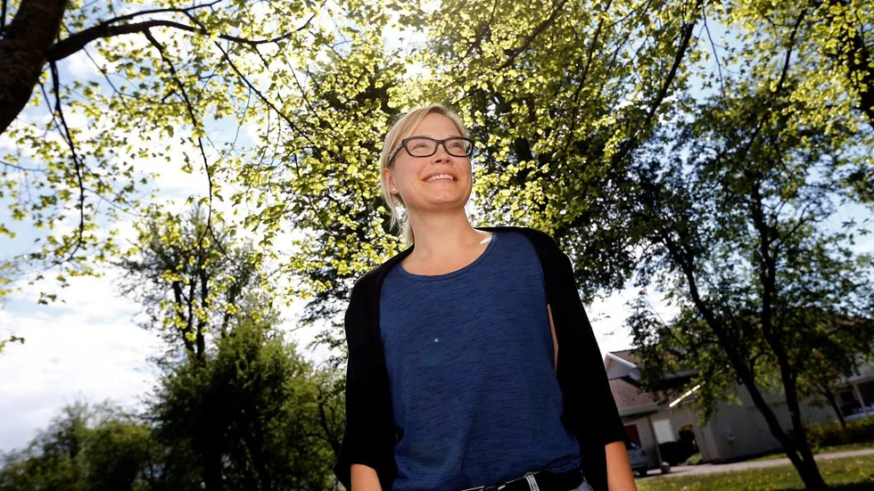 Kostpolicy. Kostchefen Anna Lundstedt berättar att det i Vadstena kommuns kostpolicy finns formulerat att kommunen ska satsa på såväl ekologiska som närproducerade livsmedel.