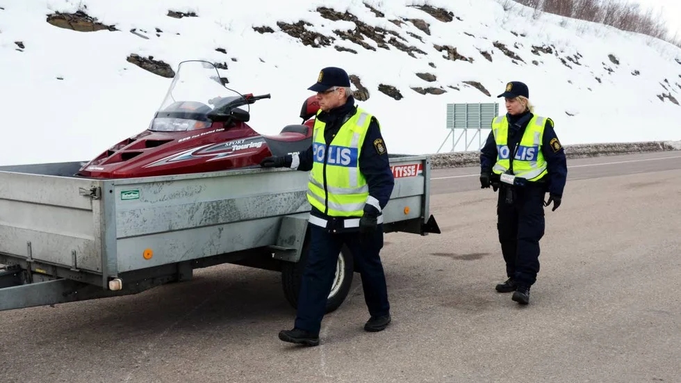 Föraren är ansvarig för att släpet är rätt lastat.