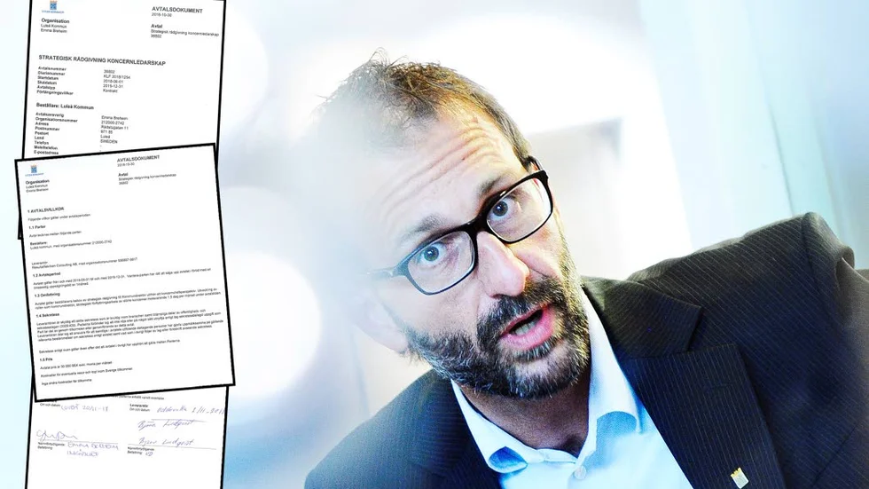 I fredags fick kommundirektören i Luleå Mikael Lekfalk sparken.