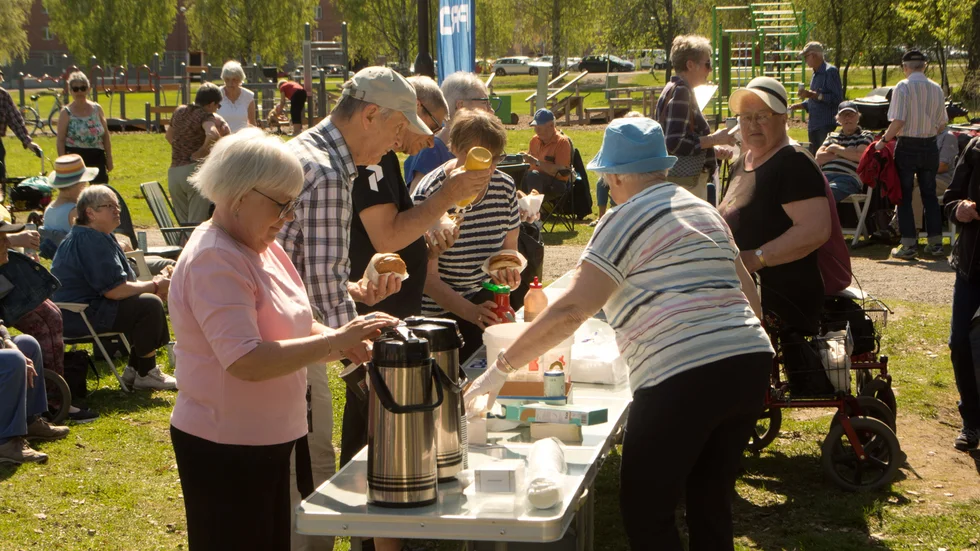 PRO:s grillfest i Boden.