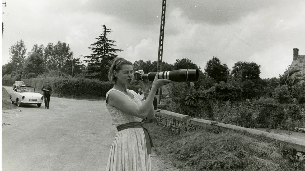 Skådespelerskan Ingrid Bergman. Ur "Jag är Ingrid" i regi av Stig Björkman.