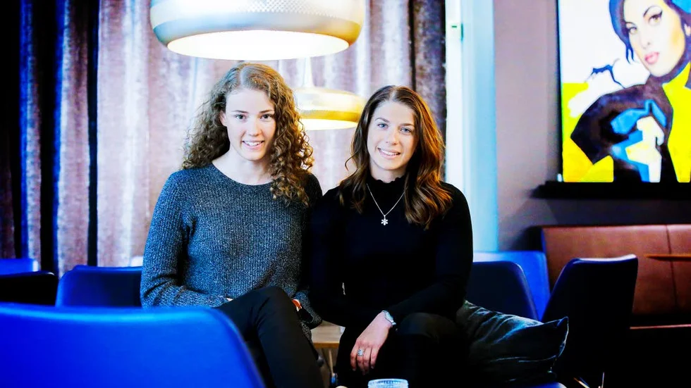 Hanna Öberg och Anna Magnusson.