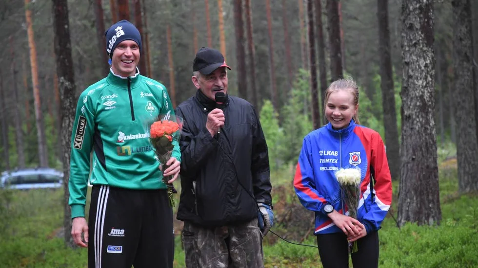 Gustav Uusihannu och Maja-Lina Sande.