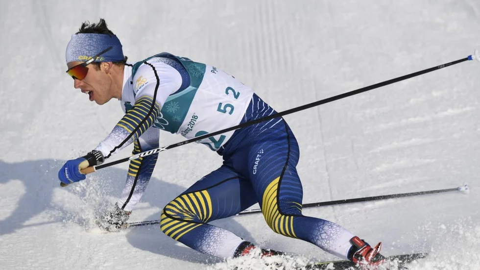 Bäst. Marcus Hellner blev bästa svensk på 15 km klassisk åkning. Trots en åttondeplats så var det ett fall framåt.