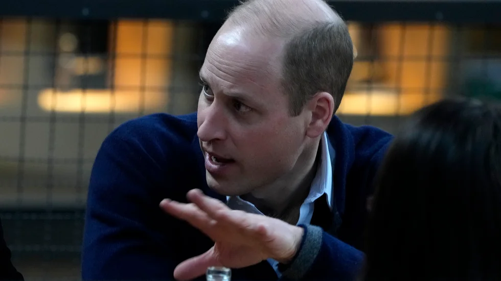 Prins William i mars i år. Arkivbild.