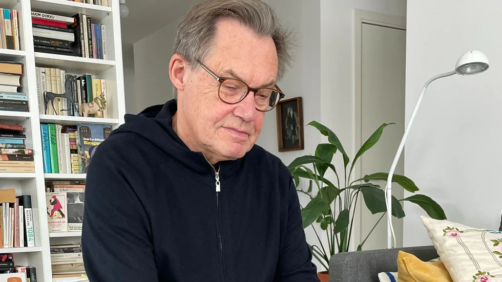 Yngve Berg är författare till boken "Skuggorna bland träden".