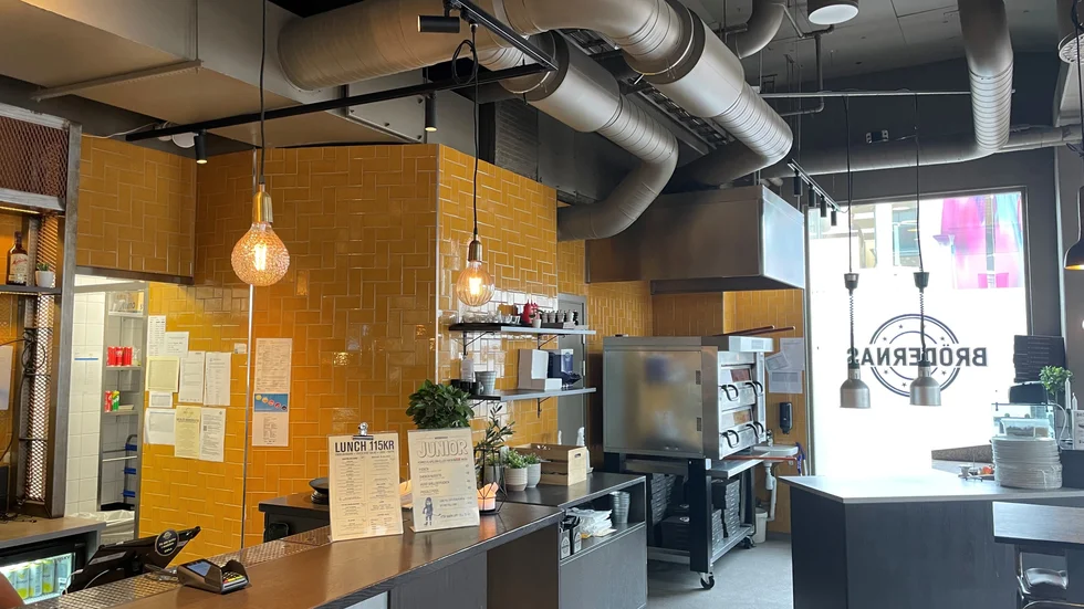 Hamburgerestaurangen Brödernas i Nyköping.