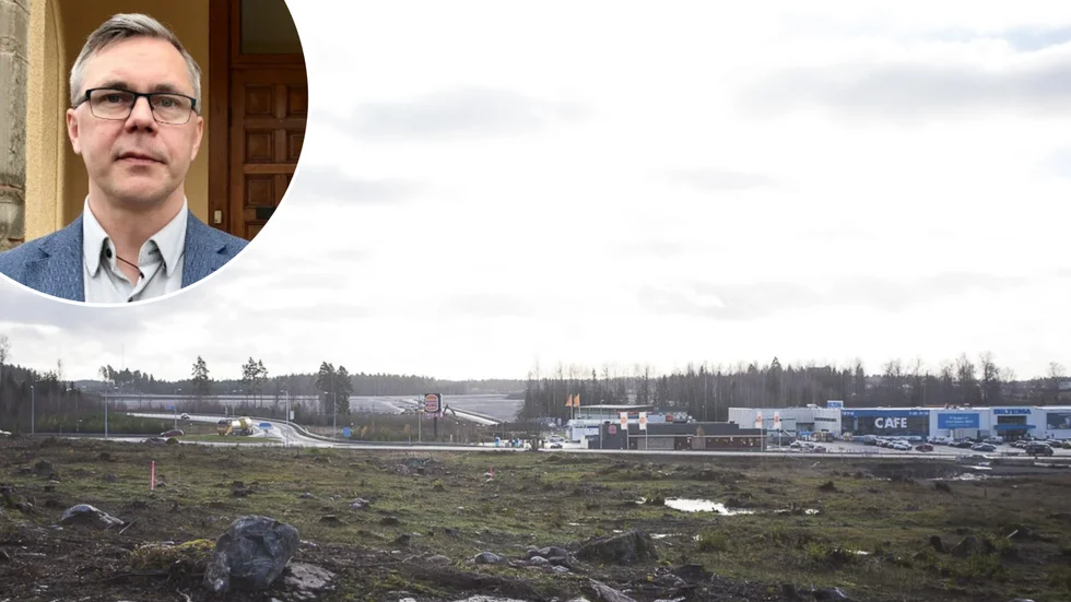 Johan Söderberg (S) hoppas att etableringar på Lövåsen ska leda till befolkningstillväxt. 