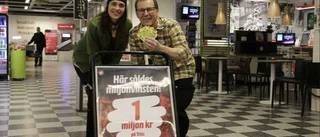 Skrapade fram miljonvinst på Triss