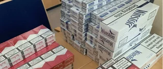 Två män greps med smuggelcigaretter i Västervik