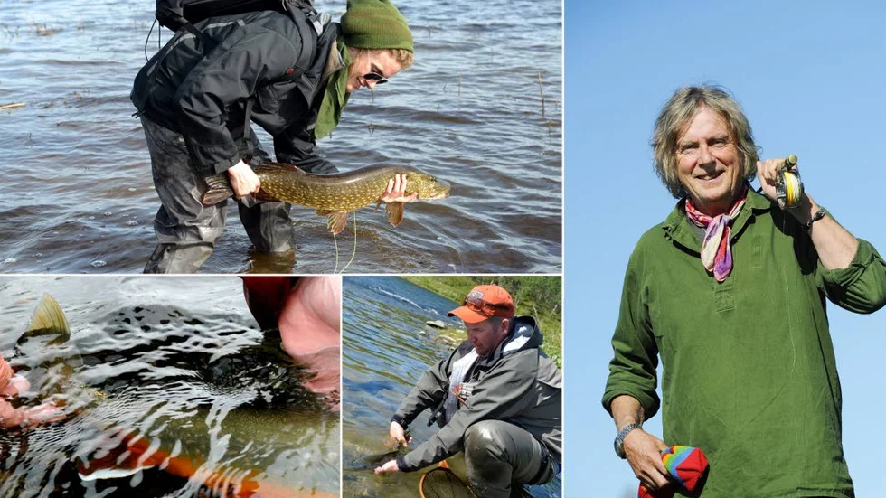 Konsten att fotografera och släppa tillbaka fisk du fångat. Det är något fiskeprofilen Gunnar Westrin har gedigna kunskaper om. Och det spelar ingen roll om det här en gädda i Råneälven eller en röding eller öring i ett fjällvatten.