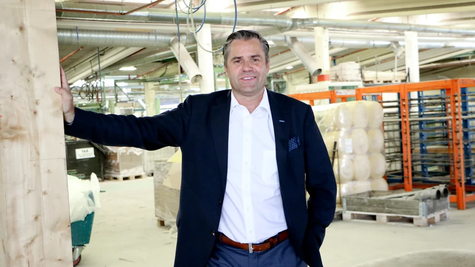 "Vi behöver testköra sågen allteftersom systemet installeras, därför väljer vi den kallaste delen av året då sågen inte går på maxfart", säger Älvsbyhus vd, Kent Johansson. (Arkivbild)