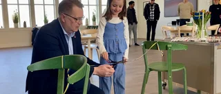 Festligt när Elsa invigde nya matsalen