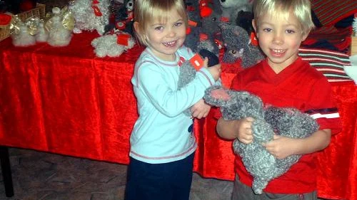 Robert och Julia Stenberg från Fornåsafastnade särskilt för de här mjukasakerna. Bild: SVANTE STRÖMBERG