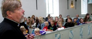 Barn fick kyrklig historielektion