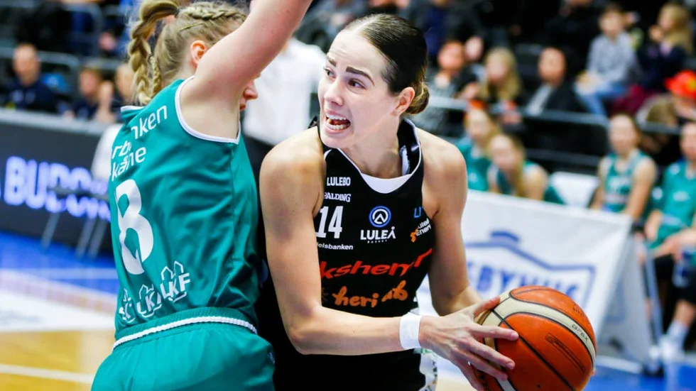 Antonija Sandric visade i sin hemmadebut att hon kommer att bli viktig för Luleå Basket.
