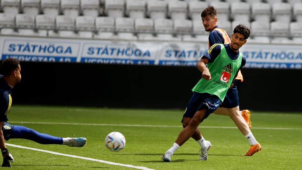 Ahmed Qasem har gjort en stark vår i Elfsborg och belönats med debut i U21-landslaget som förbereder sig i Norrköping inför EM-kvalet mot Gibraltar. 