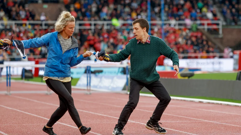 Protesten på Stadion.